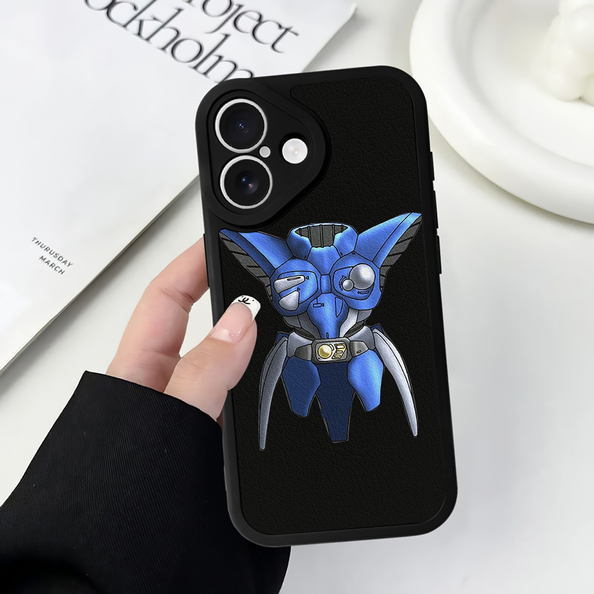 遊☆戯☆王 Yu-Gi-Oh! 【iPhone 16シリーズ対応】シリコンスマホケース（レザー調） 材質：シリコン